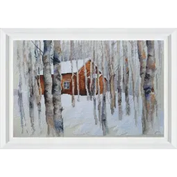 Kit point de croix "Île d'hiver" RTOM992