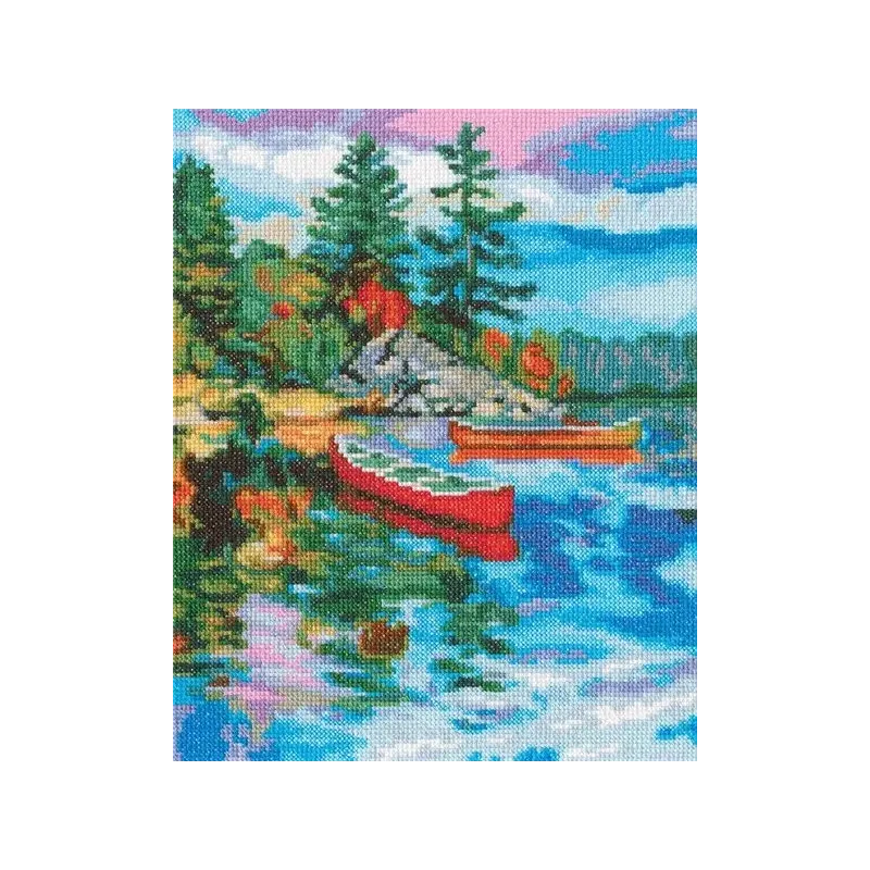 Cross-stitch kit "Sky reflection" M975