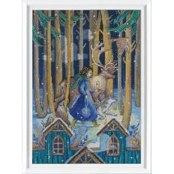 Набор для вышивания крестиком "Ручка и ключ" RTOM983