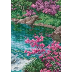 Cross-stitch kit "In the moment" M964