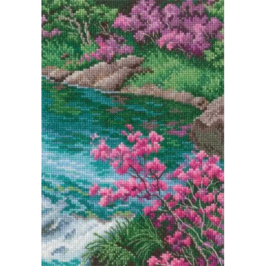Cross-stitch kit "In the moment" M964