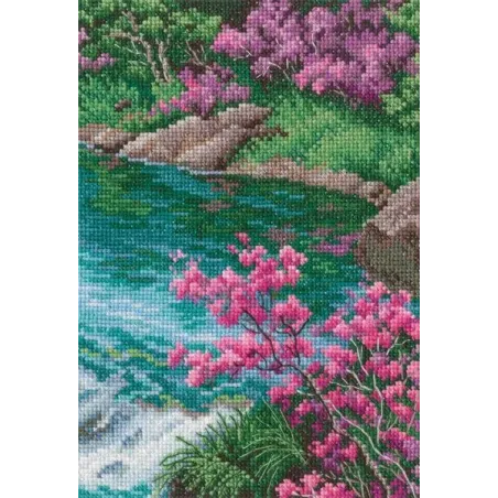 Cross-stitch kit "In the moment" M964