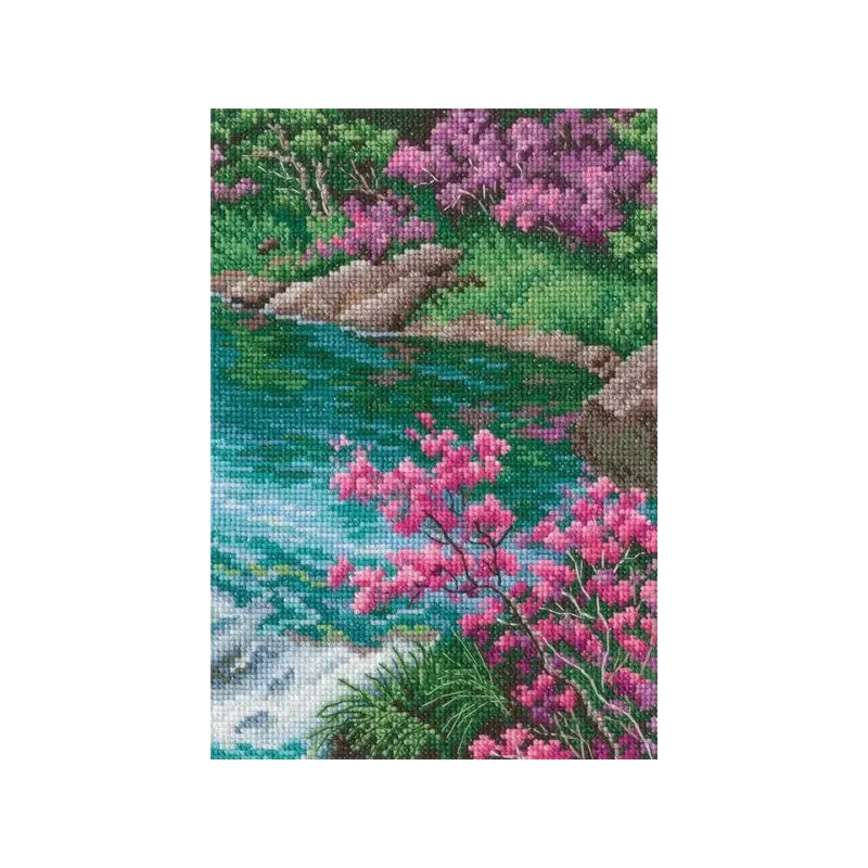 Cross-stitch kit "In the moment" M964