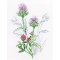Kreuzstich-Set "Distel" M940