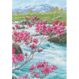 Cross-stitch kit "In the moment" M963