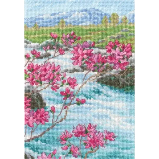 Cross-stitch kit "In the moment" M963