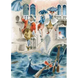 Cross-stitch kit "Tightrope walkers" M932