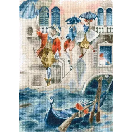 Cross-stitch kit "Tightrope walkers" M932
