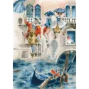 Cross-stitch kit "Tightrope walkers" M932