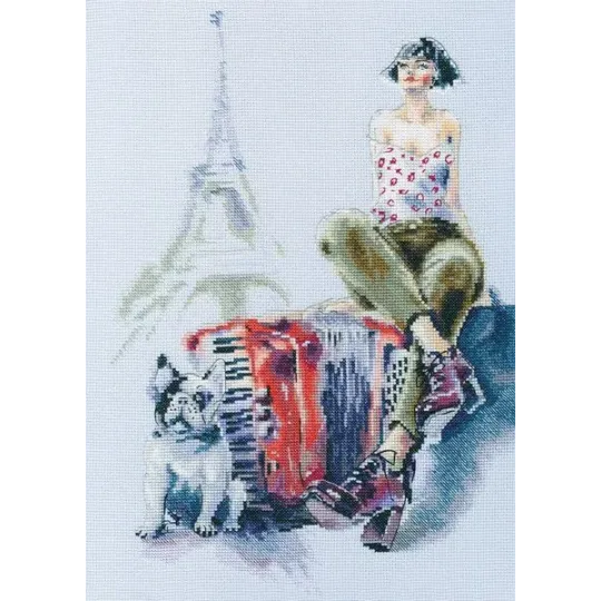 Kit de point de croix "En français" M931