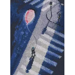 Kit point de croix "Carrefour" RTOM928