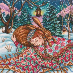 Cross-stitch kit "Warm Dreams" M945