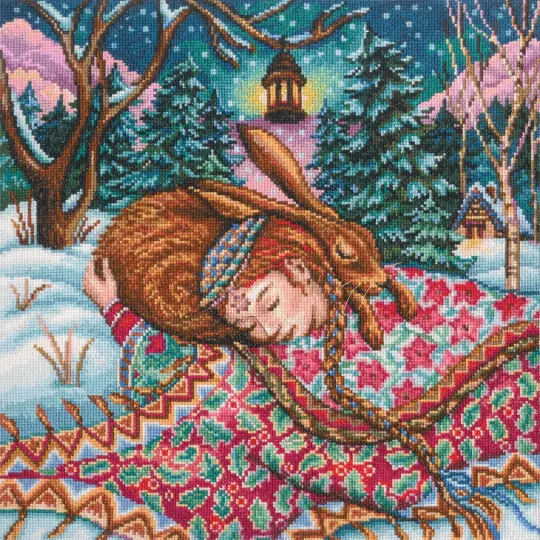 Cross-stitch kit "Warm Dreams" M945