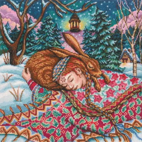 Cross-stitch kit "Warm Dreams" M945