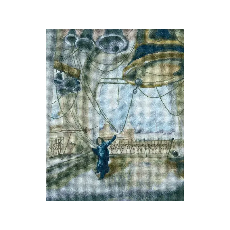 Набор для вышивания крестом "Колокольная камера" M927