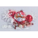 Kreuzstich-Set "Weihnachtskugeln" RTOM921