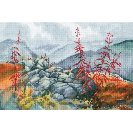 Kit point de croix "Merveilleux Nord" M933