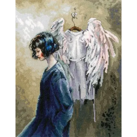 Kreuzstich-Set "Wir sehen uns an einem neuen Tag" RTOM929