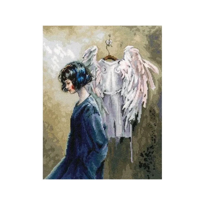 Kreuzstich-Set "Wir sehen uns an einem neuen Tag" RTOM929