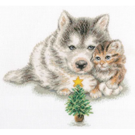 Cross-stitch kit "Good friends" M904