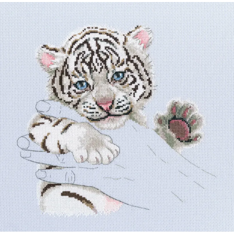 Cross-stitch kit "Warmth in palms" M893