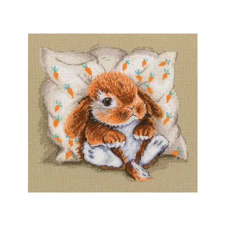 Siuvinėjimo kryželiu rinkinys "Mažas zuikis" M903