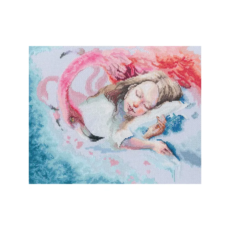 Cross-stitch kit "Pink Dreams" M898