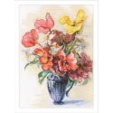 Cross-stitch kit "Tulips and daffodils" M886