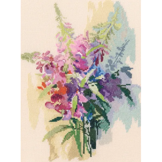 Cross-stitch kit "Raspberry fireweed " M885