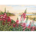 Cross-stitch kit "Where the firweed blooms" M881