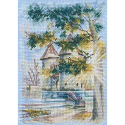 Kreuzstich-Set "Januarsonne" RTOM874