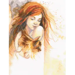 Kit point de croix „Rouges” RTOM828