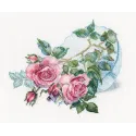 Cross-stitch kit "Tender flower buds" M808