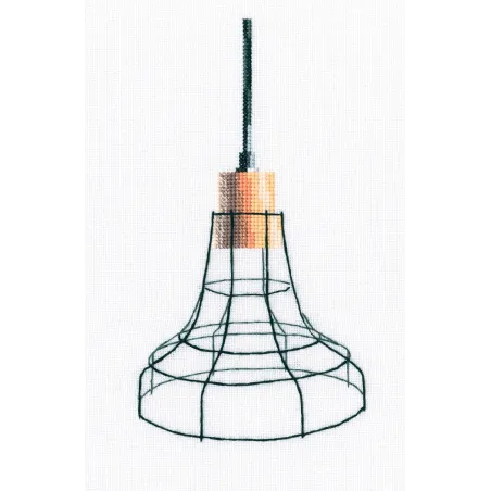 Cross-stitch kit "Loft-styled lamp" M801