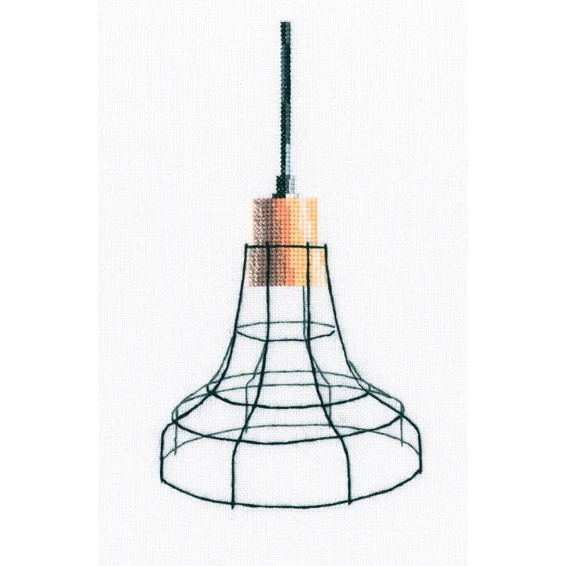 Cross-stitch kit "Loft-styled lamp" M801