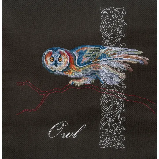 Kit point de croix "Dentelle de forêt" RTOM787