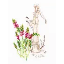 Kit point de croix "Herbes fleuries" RTOM775