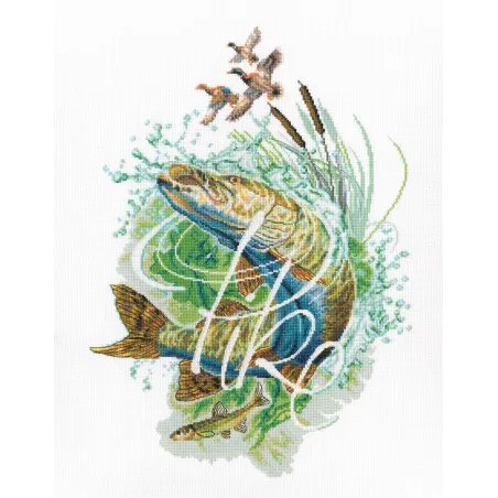 Kreuzstich-Set "Silberner luce" M783