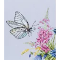 Cross-stitch kit "Cabbage butterfly" M759