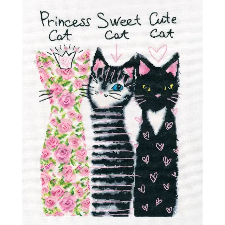 Kreuzstich-Set "Freundinnen" M739