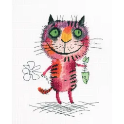 Kit point de croix "Du cœur pur" RTOM685