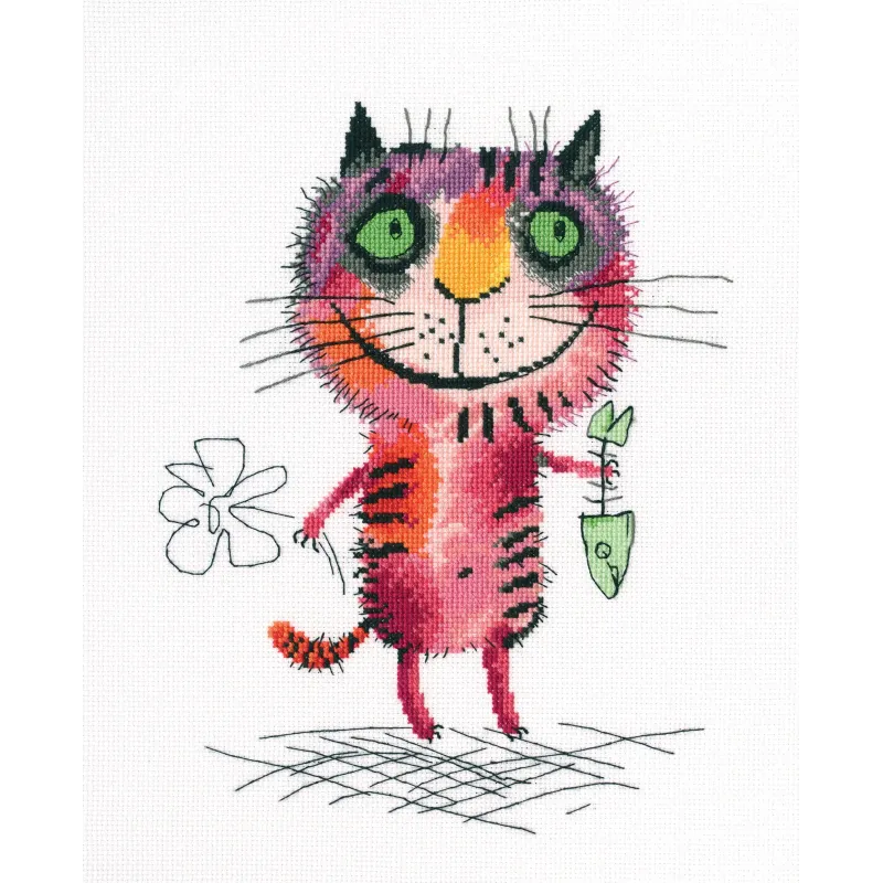 Cross-stitch kit "From a pure heart" M685