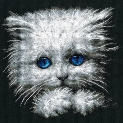 Kryželiu siuvinėjimo rinkinys "Fluffy" RTOM676
