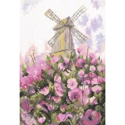 Cross-stitch kit "Old Mill" M551