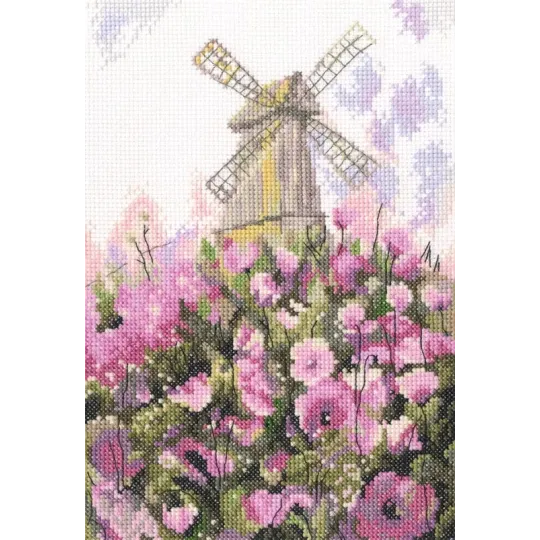 Cross-stitch kit "Old Mill" M551
