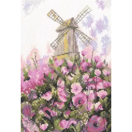 Cross-stitch kit "Old Mill" M551