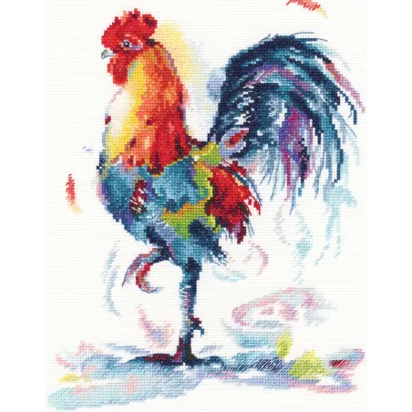 Kryželio siuvinėjimo rinkinys "Laimės plunksnelė" M619