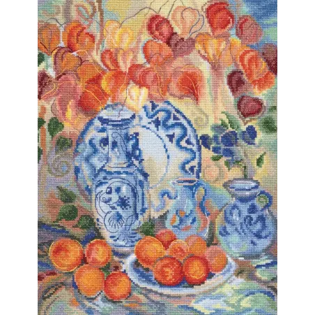 Kreuzstich-Set "Orange Physalis" RTOM582