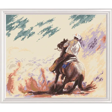 Набор для вышивания крестиком "Prairy dust" M490