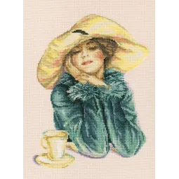 Cross-stitch kit "Mysterious lady" M479
